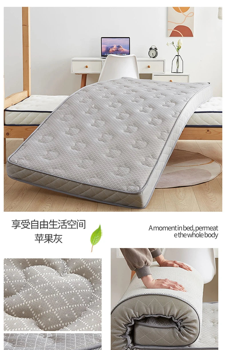 Latex mattress soft mat tatami floor sleeping mat home rental special student dormitory single sponge mat