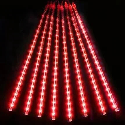 30cm /50cm Waterproof Meteor Shower Rain 8 Tube LED String Lights For Outdoor Holiday Christmas Decoration Tree EU/US/AU/UK Plug