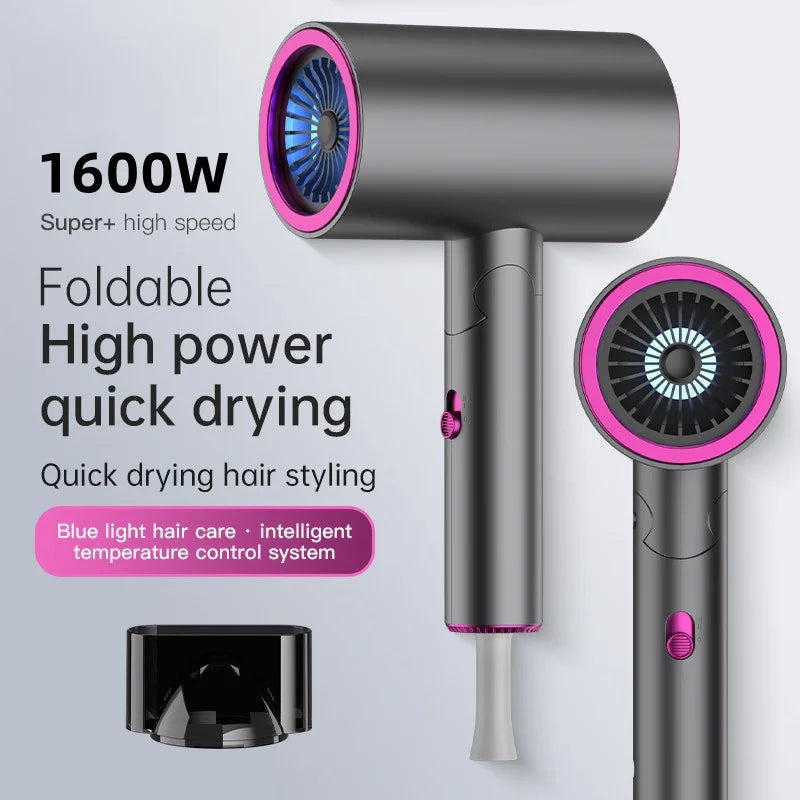 110V/220V Foldable Hair Dryer - Model L889.