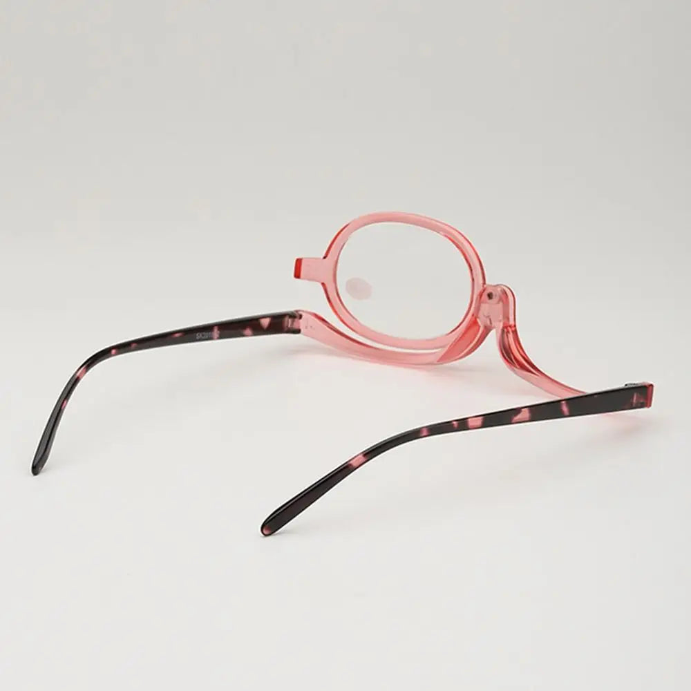 design rotating makeup reading glasses magnifying make