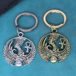 ### Ancient Egyptian Queen Talisman Keychain