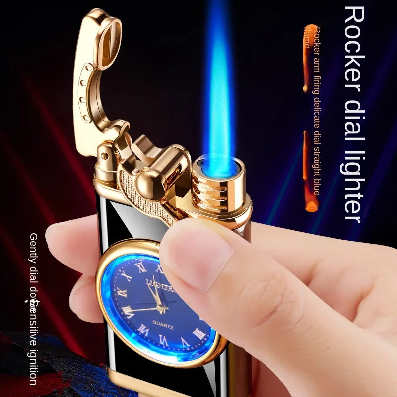 Rocker Arm Watch Metal Unusual Gas Lighters.