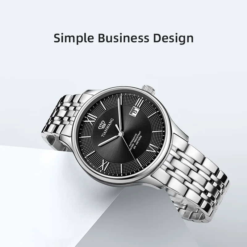 TIAN WANG Men's Watches Business Wristwatch.