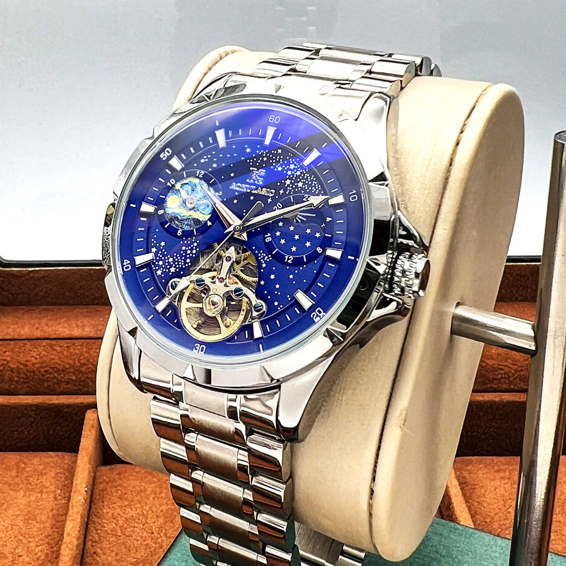 Brand Mechanical Watch Waterproof Automatic Luxury.