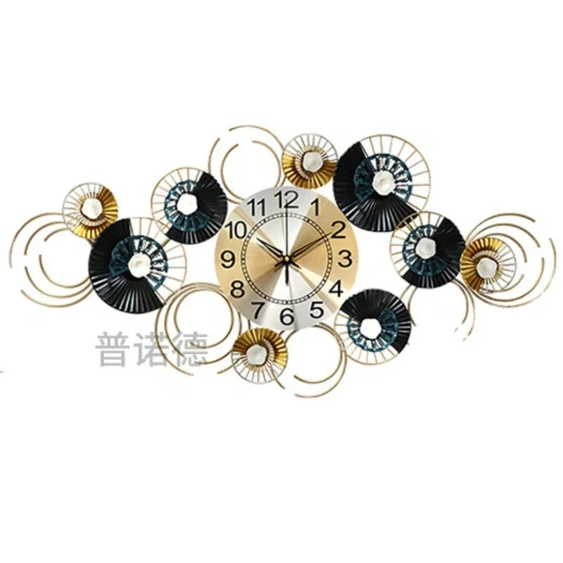 Living Room Silent Stylish Decoration Clock