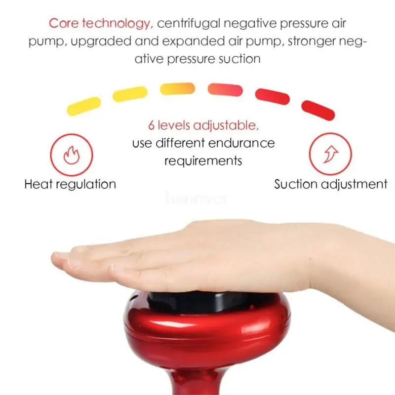 Electric Scraping Cupping Body Massager.