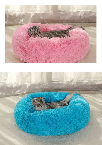 Rectangle Plush Dog Bed Winter Warm Mat