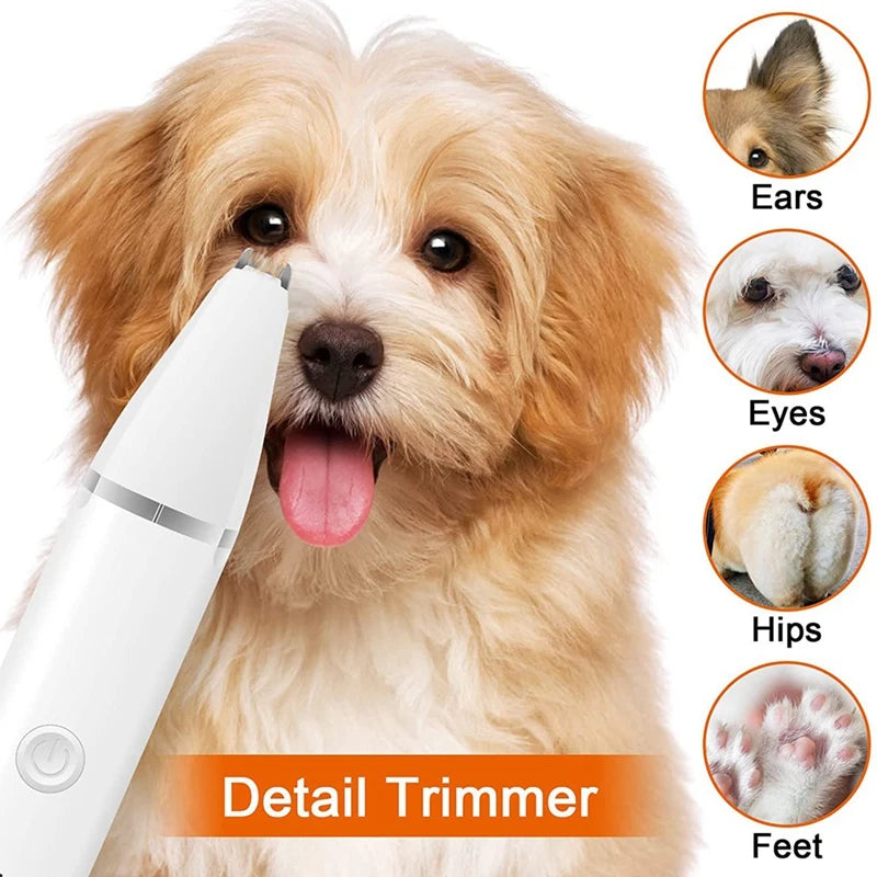 Pet Grooming Kit Rechargeable Pets Clippers.