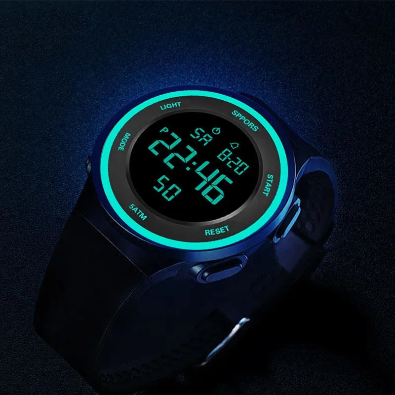 Waterproof Led Watches for Men Outdoor Sports.