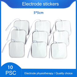 10pcs Non-woven Pin-type Electrode Pads for TENS Devices.