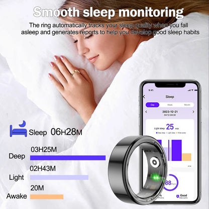 Smart Ring 2024 (Model R02), a cutting-edge health monitoring.