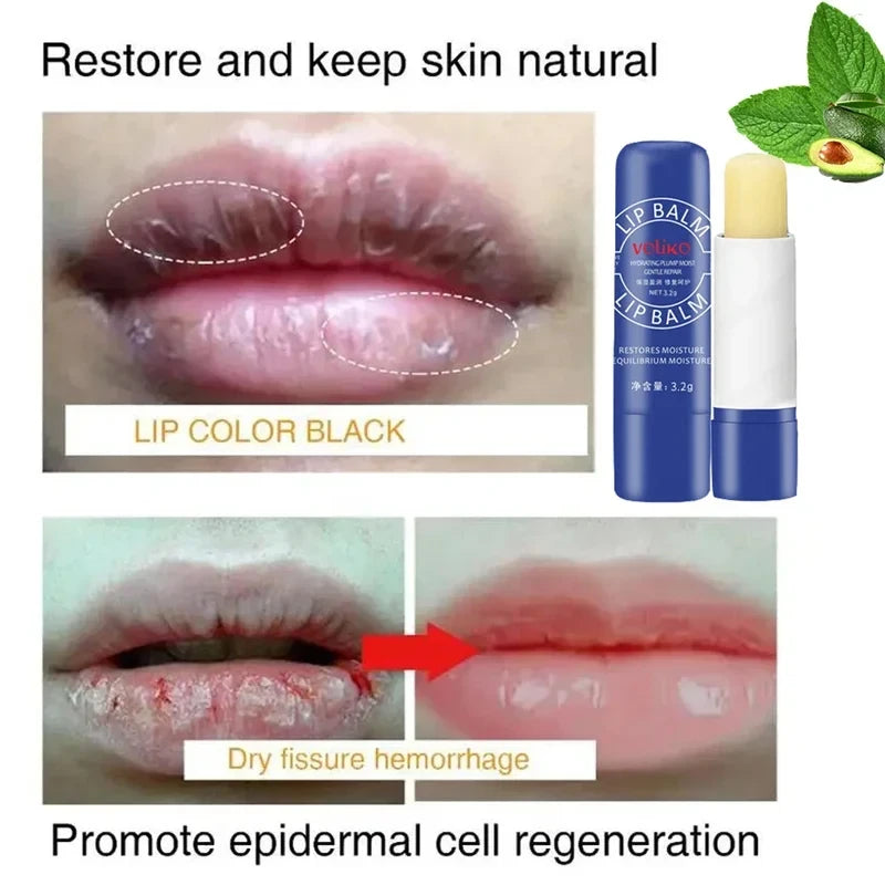 Lip Balm Remove Dark Lighten Melanin Lip Mask Brighten Exfoliating Fade Lip Line Moisturize Dead Skin Repair Lip Care New