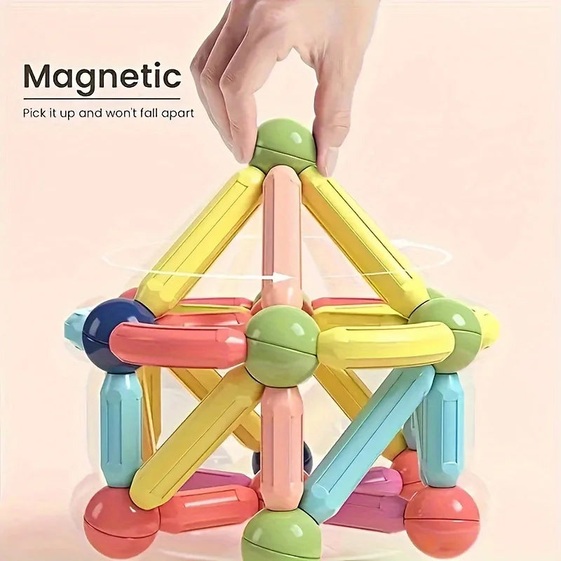 Large Size Magnetic Sticks Building Blocks