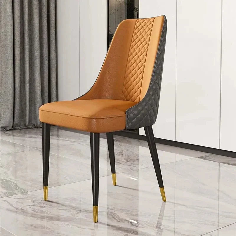 Modern Living Room Chairs Lounges Leather Relax Luxury Living Room Armchair Designer Sedie Cucina home  Furniture MQ50KT