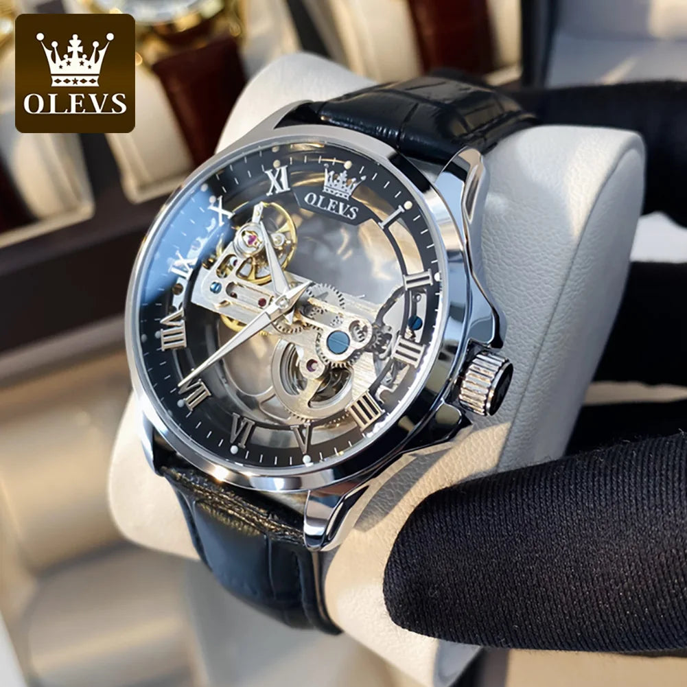 OLEVS 6661 Top Brand Automatic Mechanical Watch For Men.