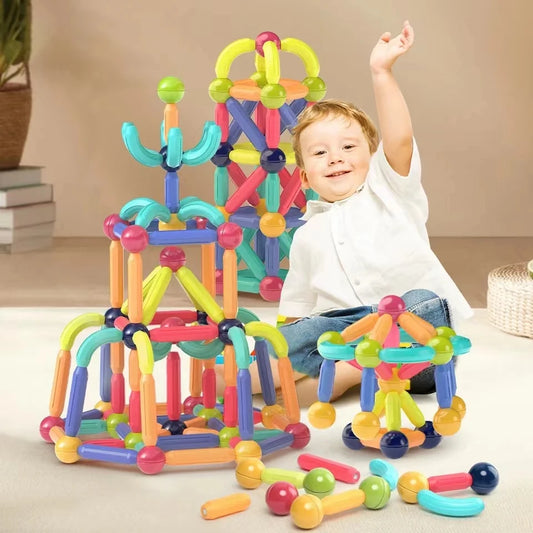 Large Size Magnetic Sticks Building Blocks