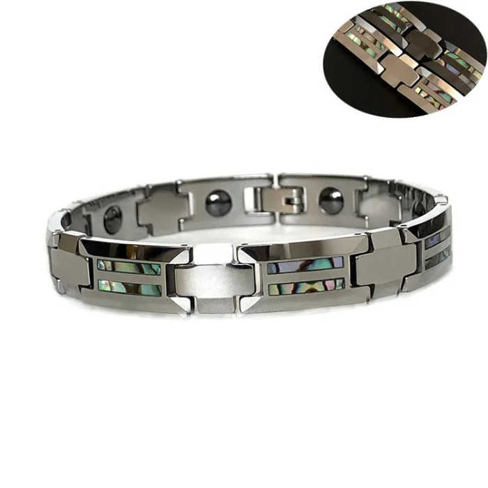 Shell Tungsten Carbide Bracelet Lover's Magnetic.