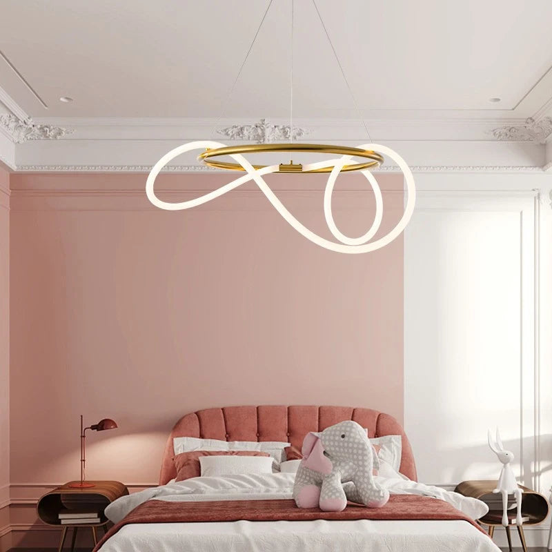 Product Description: Luxury Hanging Light Hose LED Pendant Chandelier.