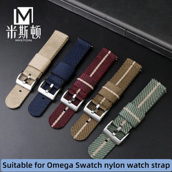 High Quality Nylon Watch Band for Omega.