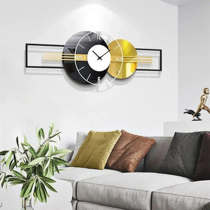 Wall Clock Modernll Watch Mirror