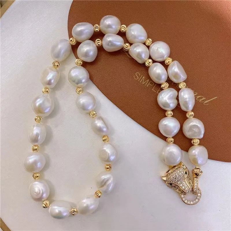 Product Description and Features for 10-11mm Baroque Pearl Jewelry Set