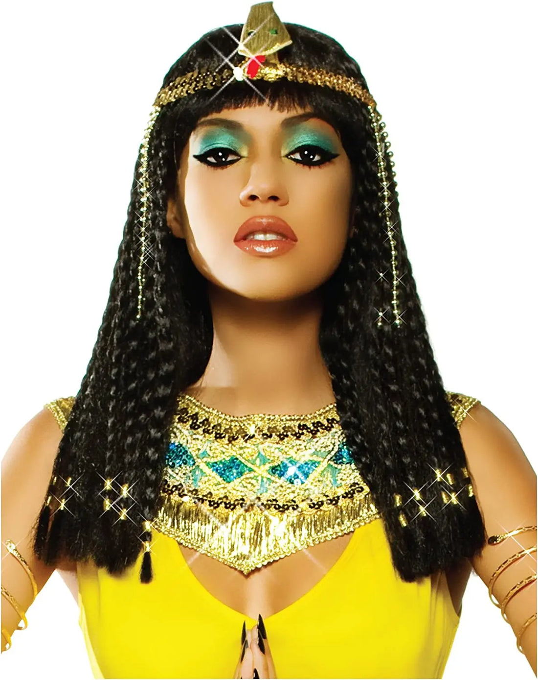 Cleopatra Wig Woman Egypt Queen Black Hair