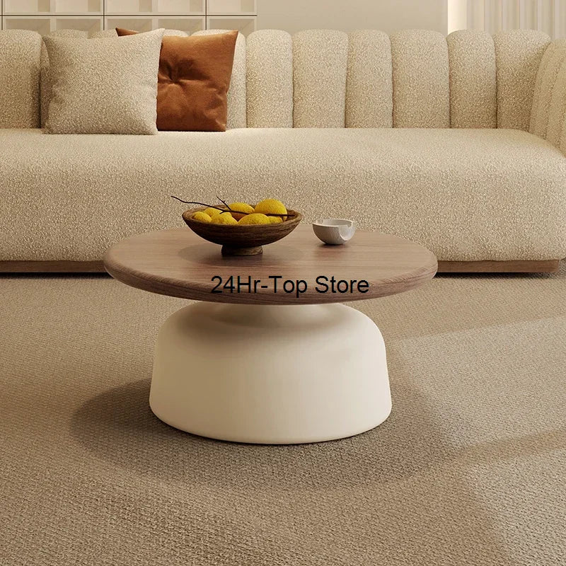 Luxury Nordic Aesthetic Coffee Table - Simple Elegance for Your Living Space.