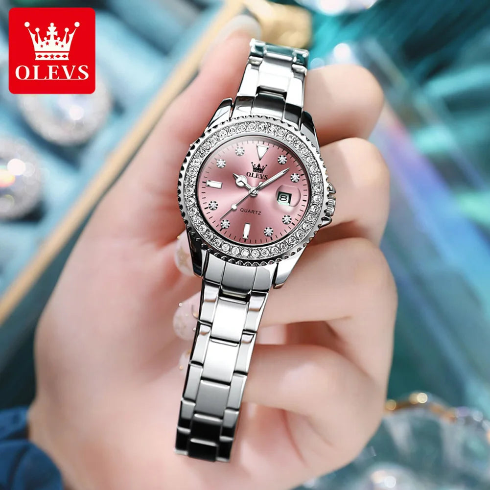 OLEVS Luxury Quartz Women's Watch.