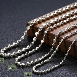 Pure S925 Silver Jewelry Beads Men And Women.