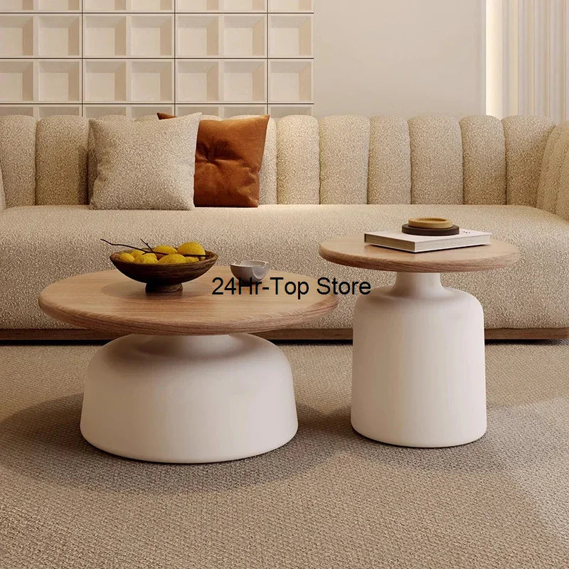 Luxury Nordic Aesthetic Coffee Table - Simple Elegance for Your Living Space.