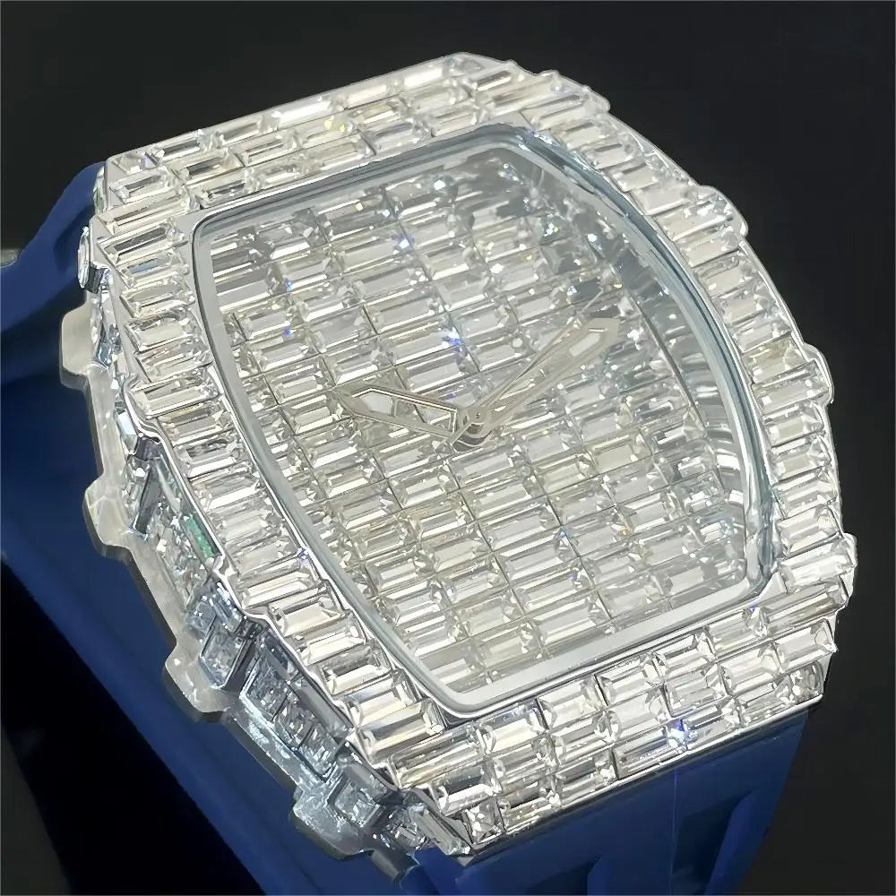 Luxury Iced Out Watch for Mens Brand PLADEN .