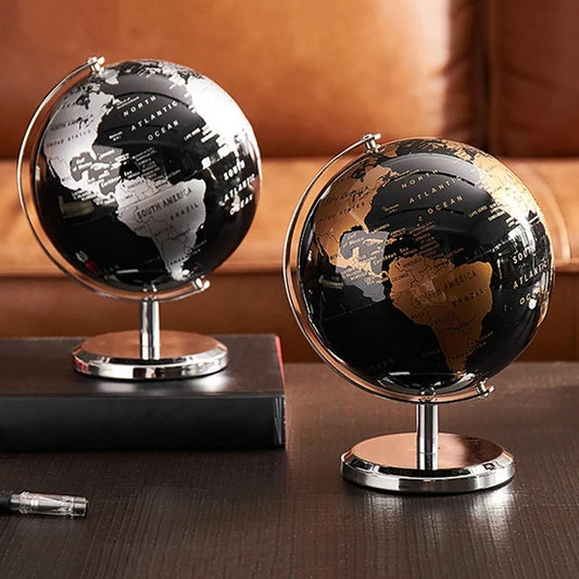 English Retro Globe 19X15CM Ornaments Creative Luxury.