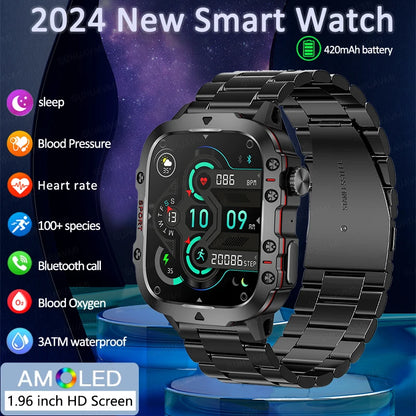 Rugged Military Smart Watch Men For Huawe.