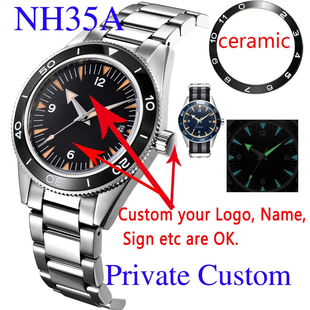 Corgeut 41MM Customized NH35A Automatic Wristwatch.