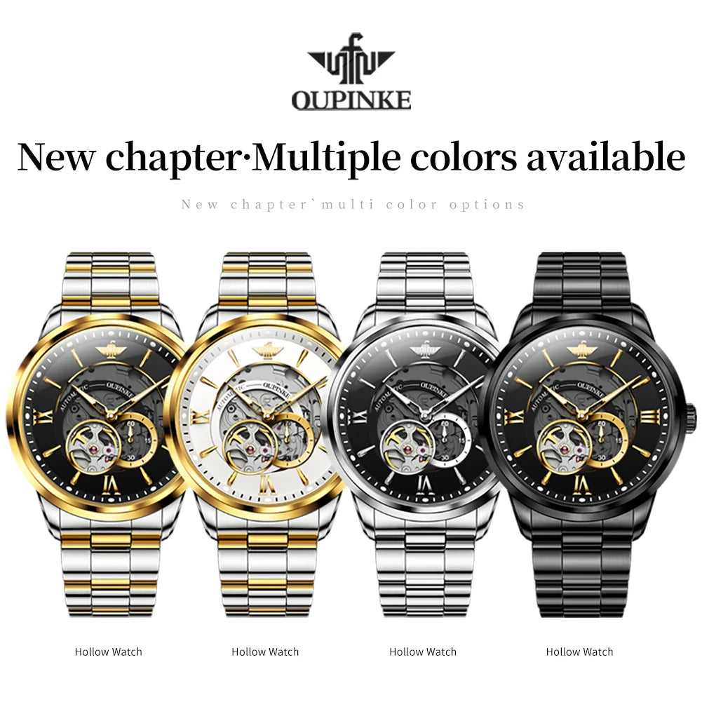 OUPINKE Automatic Mechanical Watch for Men.