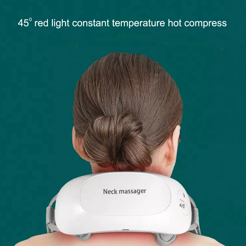 Electric Red light Hot Compress Neck Massager.