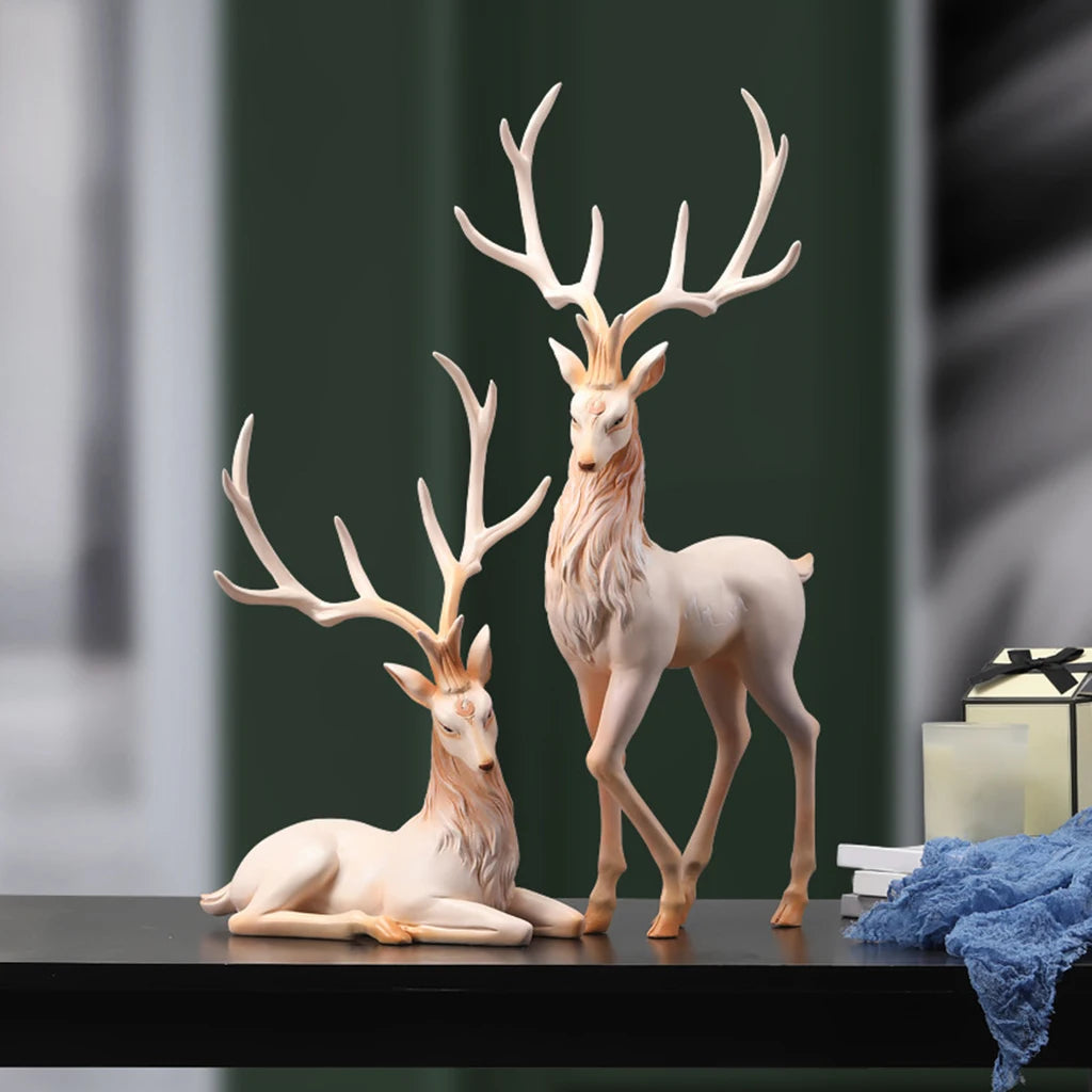 Product Description: Deer Decoration Reindeer Ornaments.