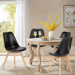 Dining Chairs Set of 4 Mid-Century Modern.