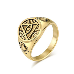 Ancient Egyptian Eye of Horus Ring Vintage.