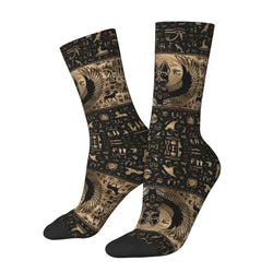 Egyptian Cat Men's Crew Socks Unisex Fashion.