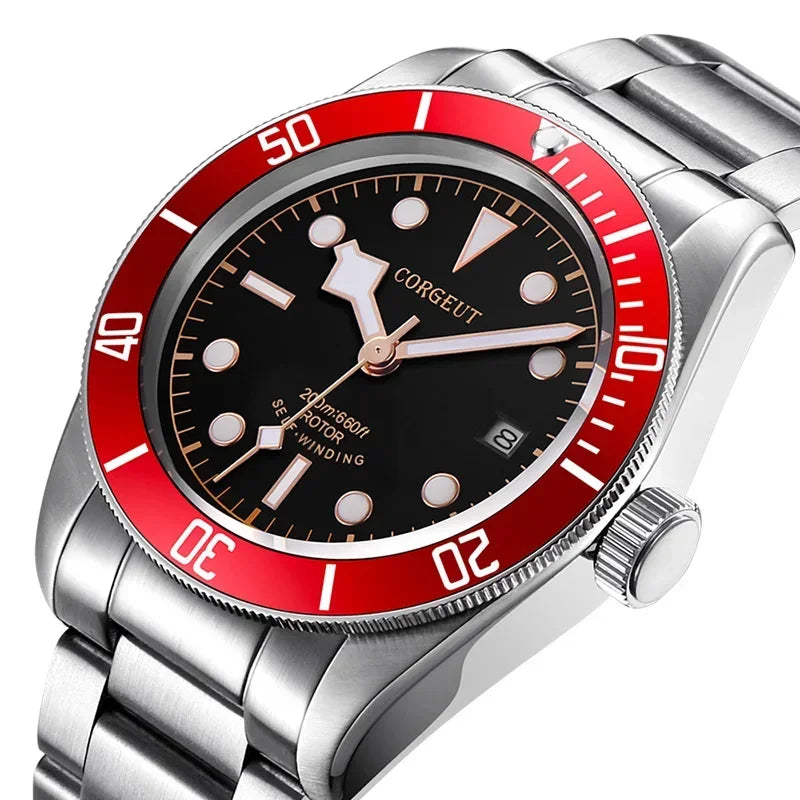 High Grade Steel Luxury Business Men's Watch.