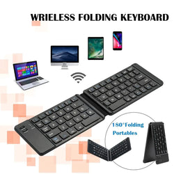 Folding Bluetooth Keyboard For IPAD Mobile Tablet Notebook.