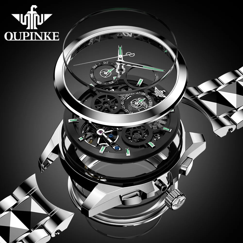 OUPINKE 3233 New Automatic Mechanical Watch For Men.