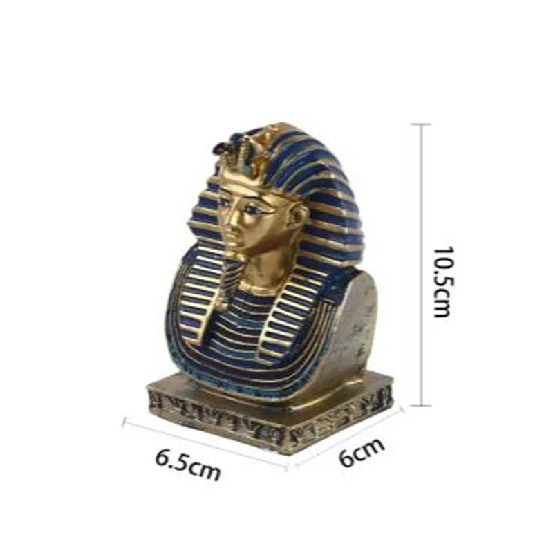 Resin Egyptian Pharaoh Adornment Figurine Home Decor