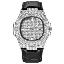 Diamond Brand Golden Watches For Men.