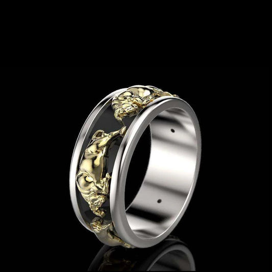 Taurus Ring Europe And America  For Men And Women.