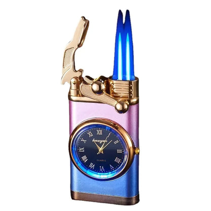 Windproof Lighter Wrist Watch Cigar Lighter.