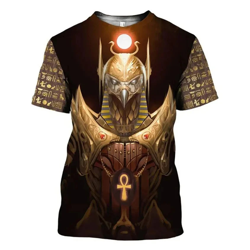 Ancient Egypt Pharaoh 3D Unisex T-Shirt.