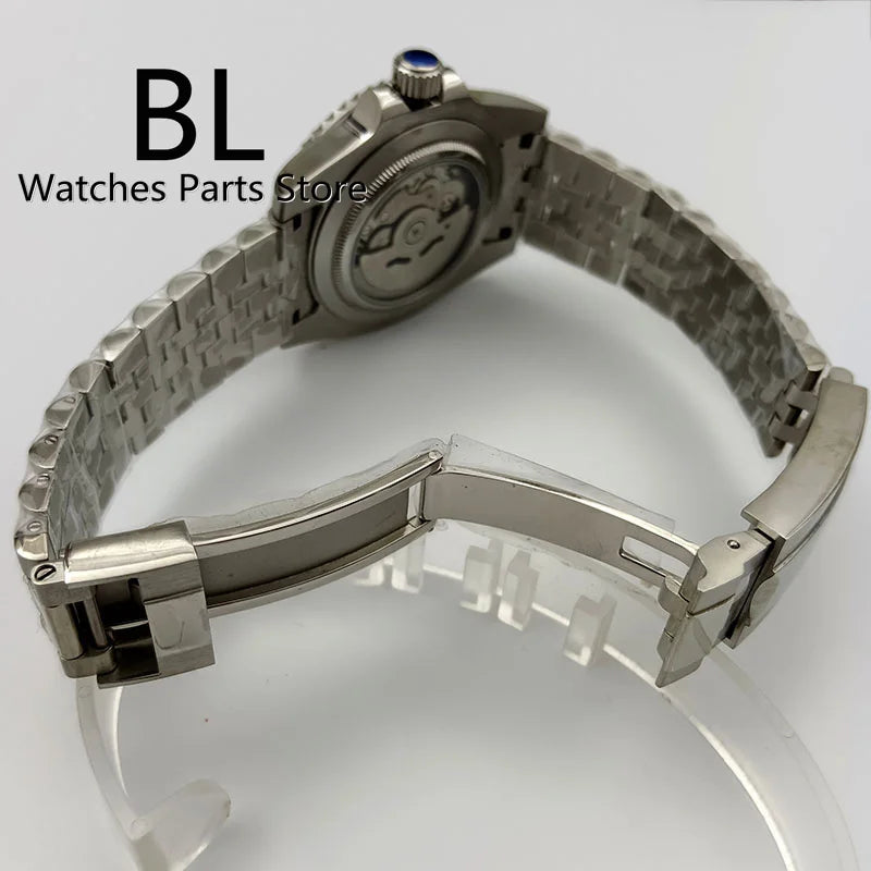 Letter Bracelet Dive Automatic Men Watch.