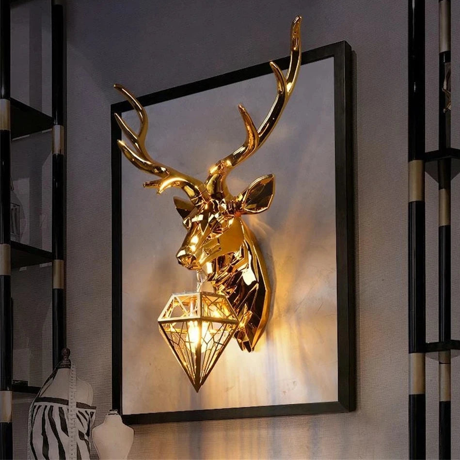 Nordic Antler Wall Lamp Modern LED Wall Lights